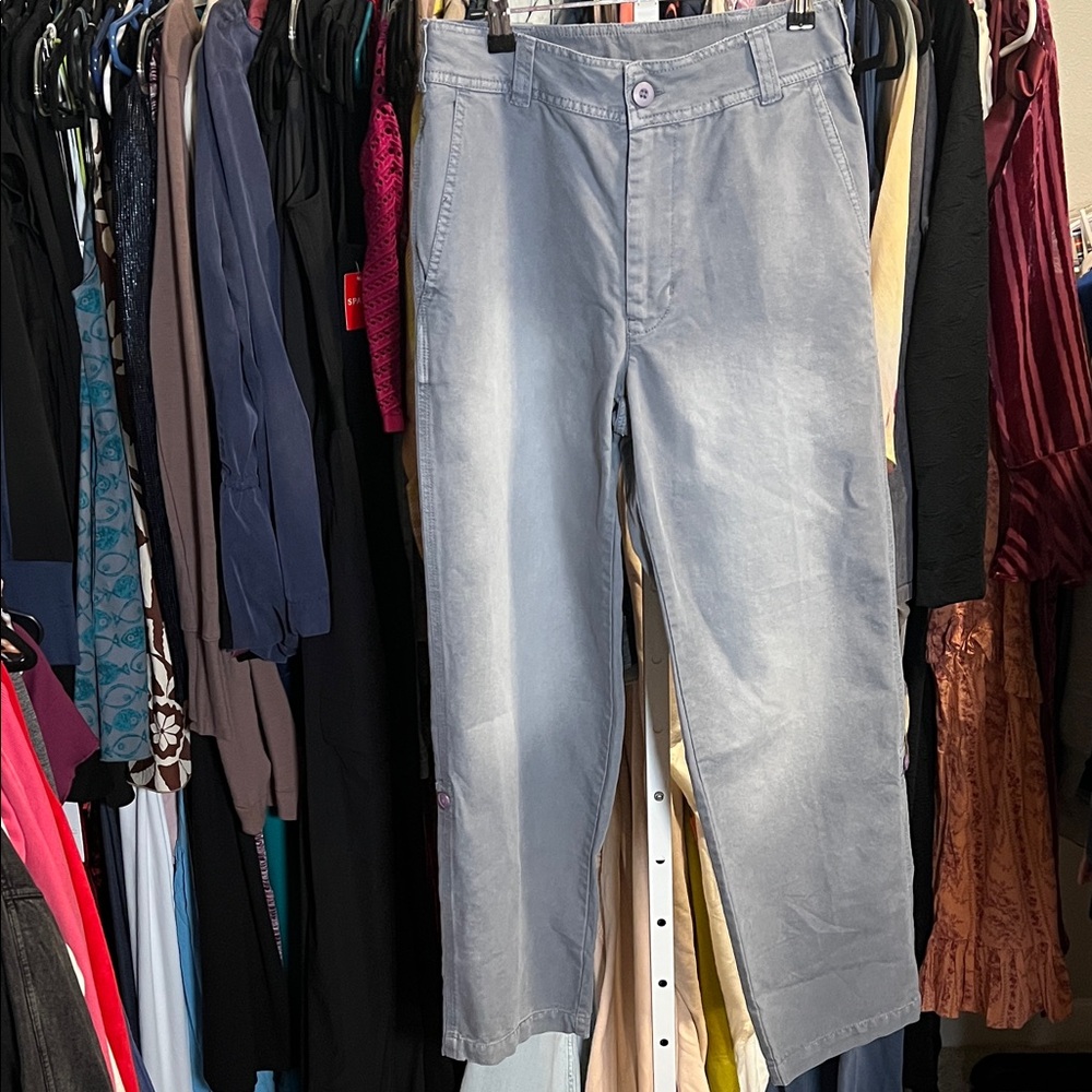 NWOT free people grey pants/jeans